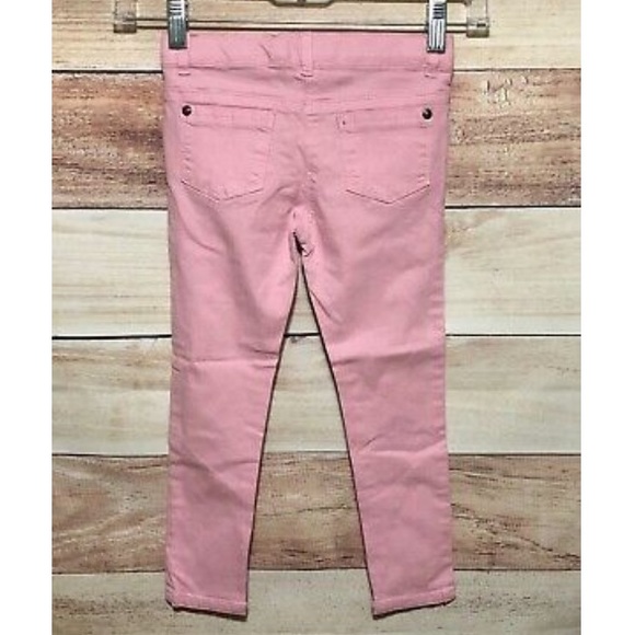 BOBOLI Girls Pink Jeans Sz 4 Stretchy 296018 NWT - Picture 4 of 4